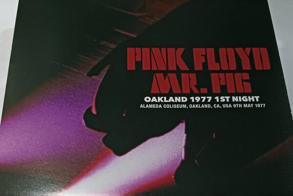 ピンク・フロイド 1977年 3CD Live At Oakland,CA,USA Pink Floyd
