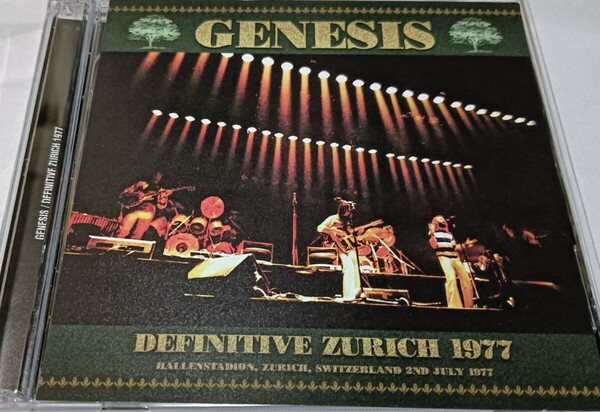 ジェネシス 1977年 特典付 Stereo SDB Live At Zurich,Switzerland Definitive Genesis Phil Collins Steve Hackett