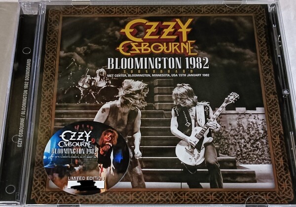 オジー・オズボーン 1982年 Stereo SBD Ozzy Osbourne Live At Bloomington,USA Black Sabbath