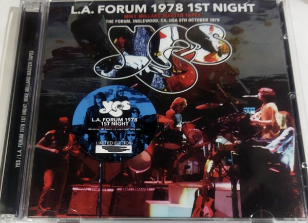 イエス 1978年 Mike Millard Master Tapes Yes Live At L.A. Forum Inglewood ,USA Jon Anderson Steve Howe Rick Wakeman