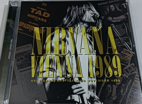 ニルヴァーナ 1989年 特典付 Stereo SBD Nirvana Live At Vienna,Austria