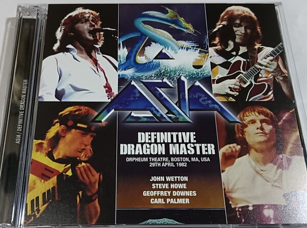 エイジア 1982年 Live At Boston,USA EL&P Yes Asia John Wetton Steve Howe