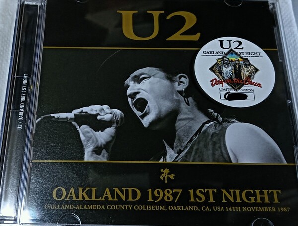 U2 1987年 Live At Oakland,USA 1st Night