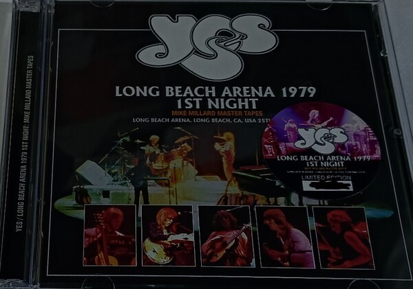 イエス 1979年 Mike Millard Master Tapes Yes Live At Long Beach Arena,USA 初日 Jon Anderson Rick Wakeman Steve Howe