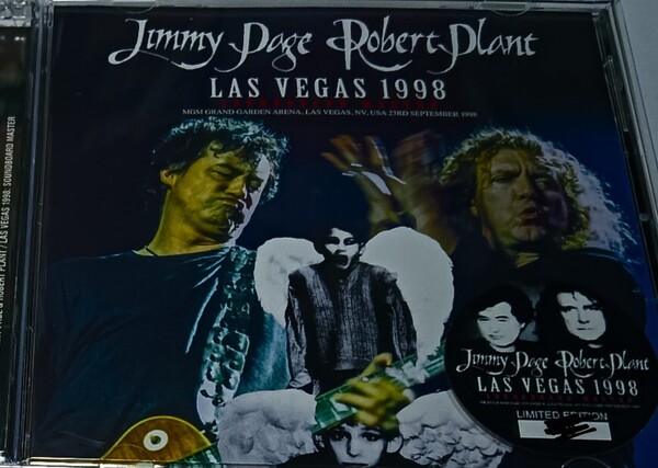 ジミー・ペイジ & ロバート・プラント 1998年 Stereo SBD 特典付 Live At Las Vegas,USA Jimmy Page & Robert Plant Led Zeppelin