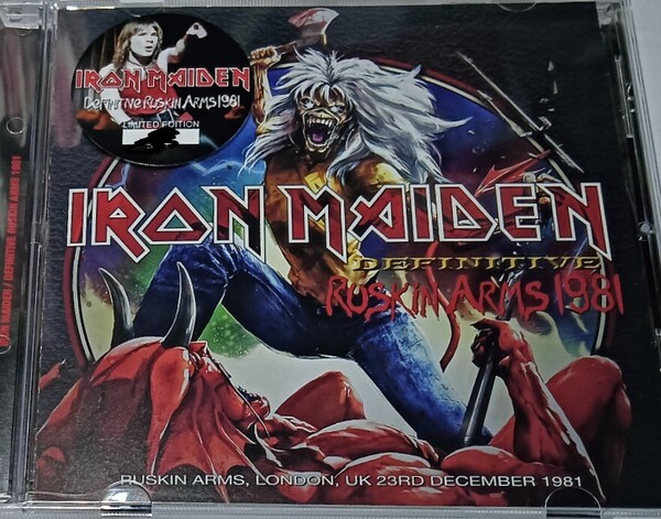 アイアン・メイデン 1981年 Iron Maiden Live At Ruskin Arms,London,UK Definitive