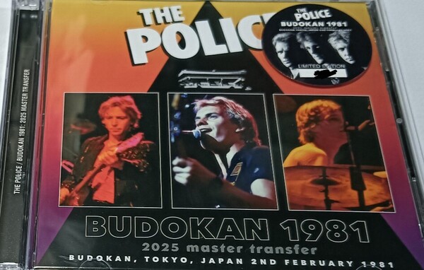 ポリス 1981年 武道館 2025 Master Transfer Live At Tokyo Budokan,Japan The Police Sting