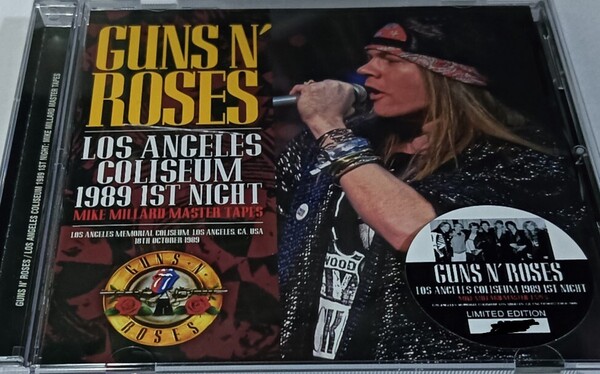 ガンズ・アンド・ローゼズ 1989年 Mike Millard Master Tapes,Guns N' Roses Live At Los Angeles,USA