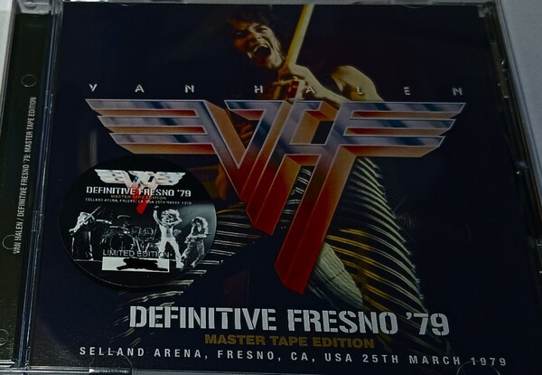 ヴァン・ヘイレン 1979年 Master Tape Edition Live At Fresno,USA Van Halen David Lee Roth