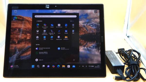 LTE動作不良 ThinkPad X1 Tablet Gen3 i5-8250U SSD256GB/8GB/カメラ/指紋/HDMI/Bluetooth win11Pro 管634-371