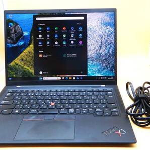 テカリ有 windows11Pro ThinkPad X1 Carbon gen9 Core i5-1135G7 無線WAN(LTE)/SSD(NVMe)256GB/8GB/指紋/HDMI/カメラ/Bluetooth 管660-115