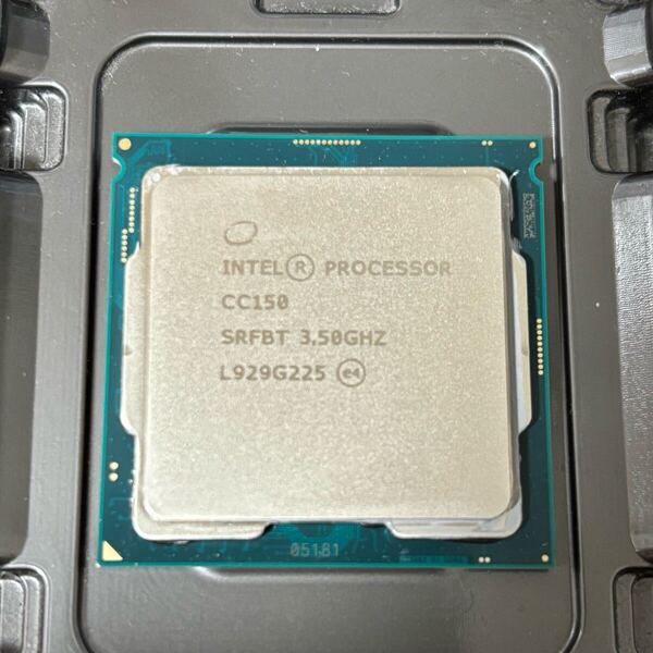 Intel CC150 SRFBT 8C 3.5GHz 16MB 95W LGA1151 Core i9-9900K i9-9900FK 相当 動作品