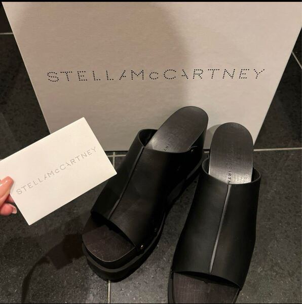ステラマッカートニー 厚底エリスサンダル 37サイズ ブラック 希少 エリス Stella McCartney