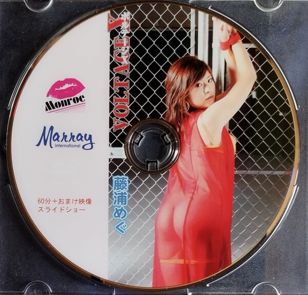 ☆藤浦めぐ ディスクのみ中古DVD『VOLTAGE X』グラビアアイドル 女優 タレント 恵比寿マスカッツ めぐり ふじうらめぐ