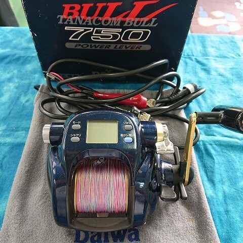 DAIWA ダイワ タナコンブル 750 電動リール ﾀﾅｺﾝﾌﾞﾙ 750 時間74H