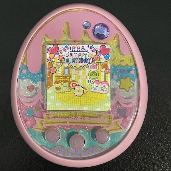動作確認済み たまごっちみーつ スイーツみーつver. ピンク BANDAI バンダイ Tamagotchi meets sweets
