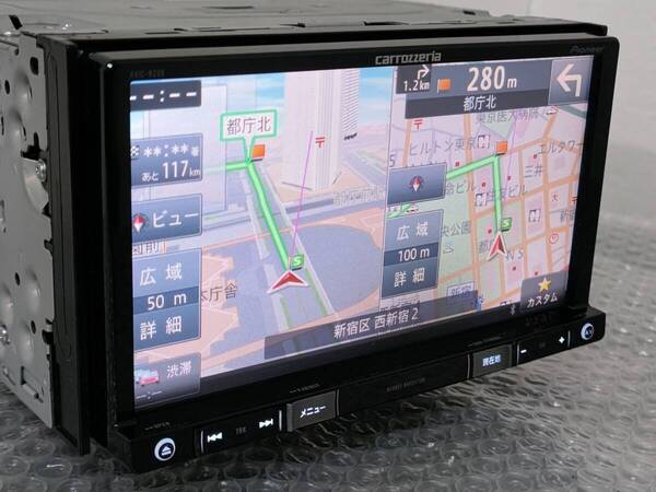 送料無料!最新地図2025年版 AVIC-RZ99zp カロッツェリア メモリーナビ 4×4フルセグ地デジTV ブルートゥース