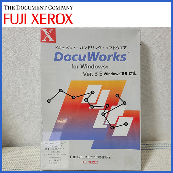 DocuWorks ドキュメント ハンドリング ソフトウェア ver.3.02E 5ライセンスパック 日本語版 For windows98対応 製造ロット JJ1130