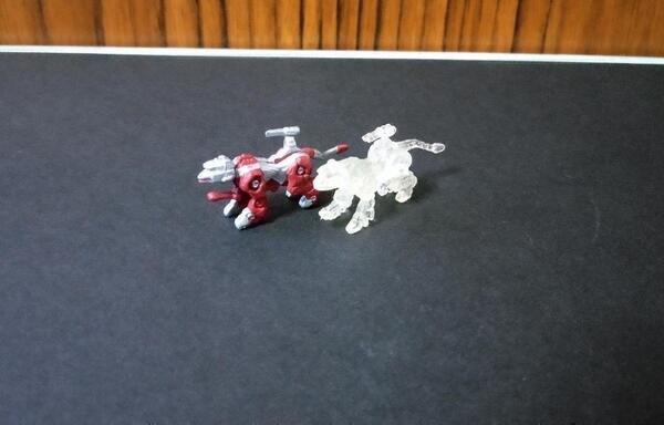 ゾイドコレクション バトルシリーズ PART8 ヘルキャット +光学迷彩(クリア) フィギュア ZOIDS YUJIN