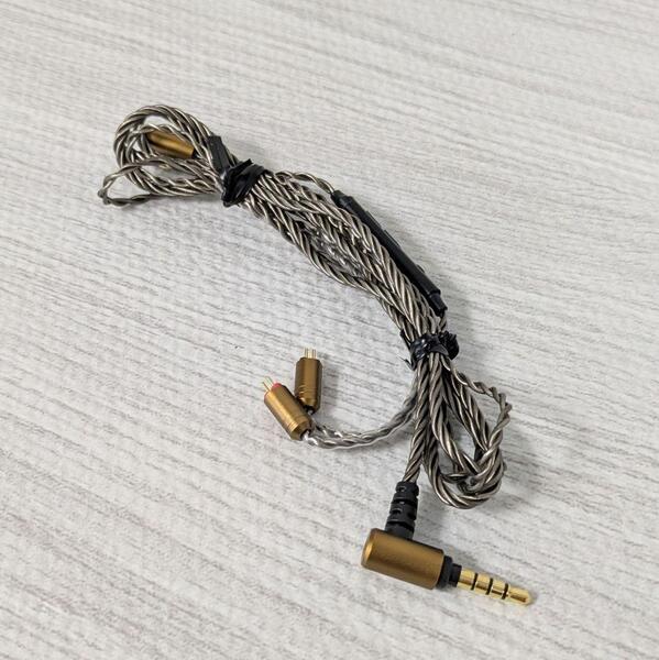 マイク付リモコンケーブル HU-UC001-2pin-mic イヤホンケーブル