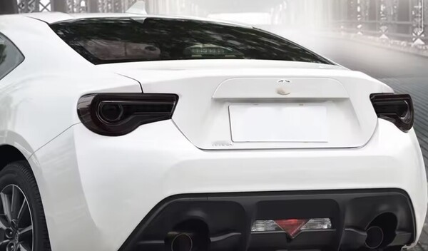 トヨタ86 BRZ zn6 zc6 後期用 スモークテールランプカバー