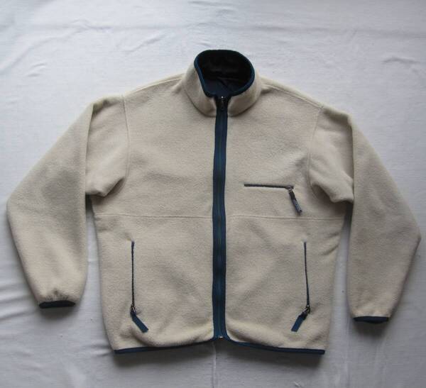 ☆ パタゴニア グリセード (XL) 1991年 / ナチュラル × ネイヴィ/ USA製 patagonia / vintage ジャケット レトロ / MARS / ダスパーカー
