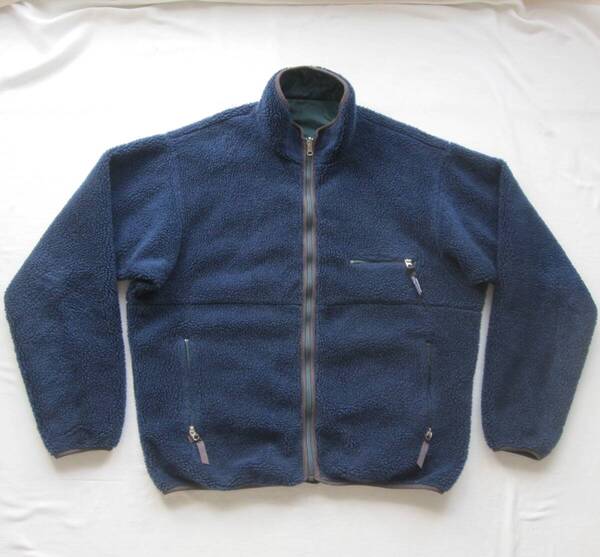 ☆ パタゴニア グリセード (XL) 1994年 インクブルー×ハンター/ USA製 / パイル patagonia vintage MARS ダスパーカー