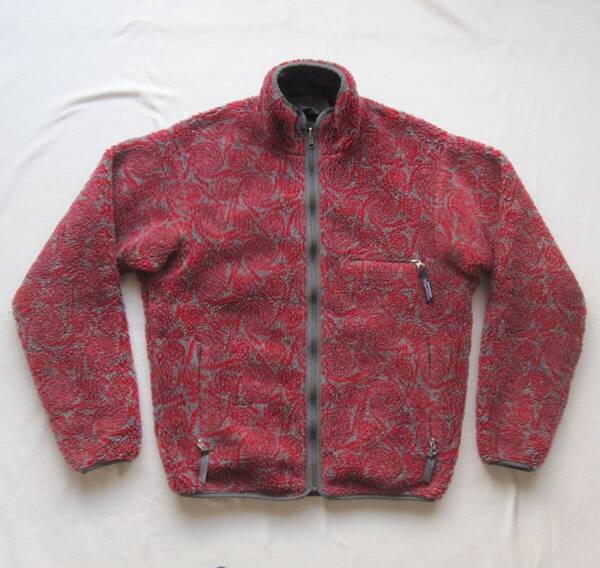 ☆ '98 パタゴニア グリセード (M) 渦巻 1998年 / USA製 / リバーシブル パイル patagonia vintage ジャケット サンダー MARS ダスパーカー