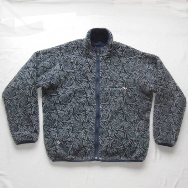☆ パタゴニア グリセード (XL) 渦巻 1998年 / USA製 / パイル / patagonia / vintage サンダー マリ コンドル 渦巻き MARS ダスパーカー