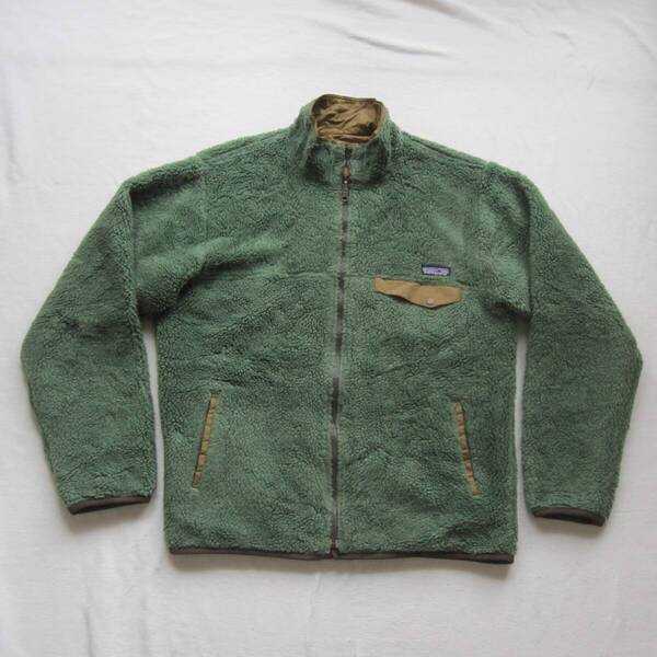 ☆ パタゴニア リバーシブル スナップジップ ジャケット (L) / グリセード / patagonia / vintage / ジャケット / レトロX mars