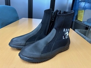 AQUALUNG★美品★中古マリンブーツ★23cm★黒★処分特価!