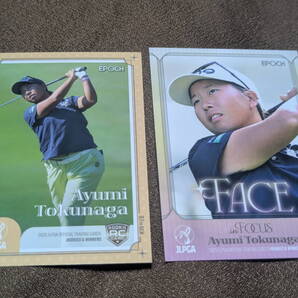 <徳永歩>エポック社女子ゴルフJLPGA2025 ROOKIES&WNNERS レギュラー2種セット RC