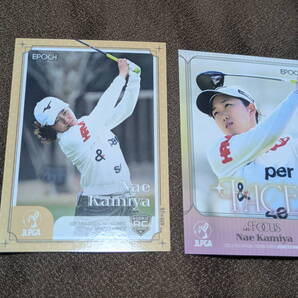 <神谷奈恵>エポック社女子ゴルフJLPGA2025 ROOKIES&WNNERS レギュラー2種セット RC