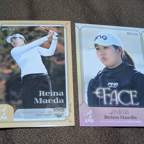<前田羚菜>エポック社女子ゴルフJLPGA2025 ROOKIES&WNNERS レギュラー2種セット RC