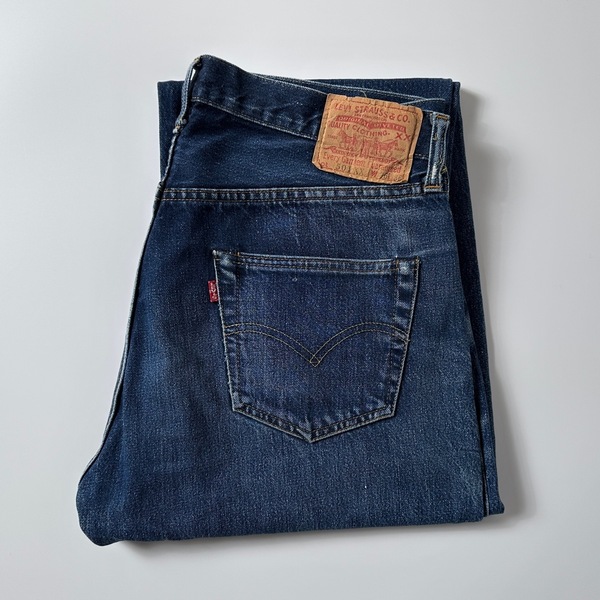 バレンシア工場製 BIG E 1955年モデル LEVI’S 501XX 501-0003 W36 (W34~W35) 米国製 ビッグE BIGE 50s 55s アメリカUSA製 555 55501