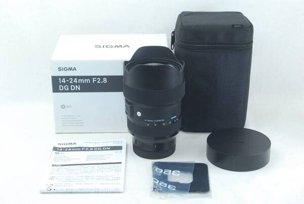 ★良品★SIGMA シグマ Art 14-24mm F2.8 DG DN ライカLマウント 元箱付き♪