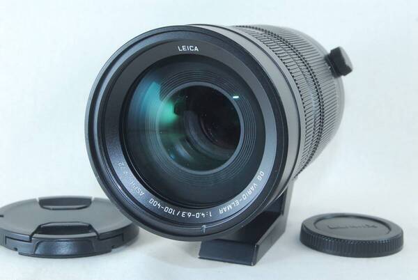 ★実用良品★Panasonic パナソニック LEICA DG VARIO-ELMAR 100-400mm F4.0-6.3 ASPH./POWER O.I.S H-RS100400♪