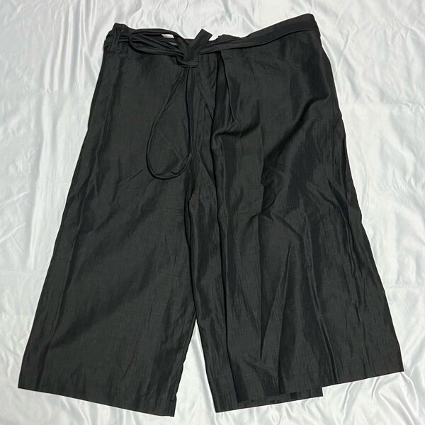 2021 JUNYA WATANABE MAN Wrap Shorts ウール ストライプ ラップ ハーフパンツ ジュンヤワタナベ コムデギャルソン