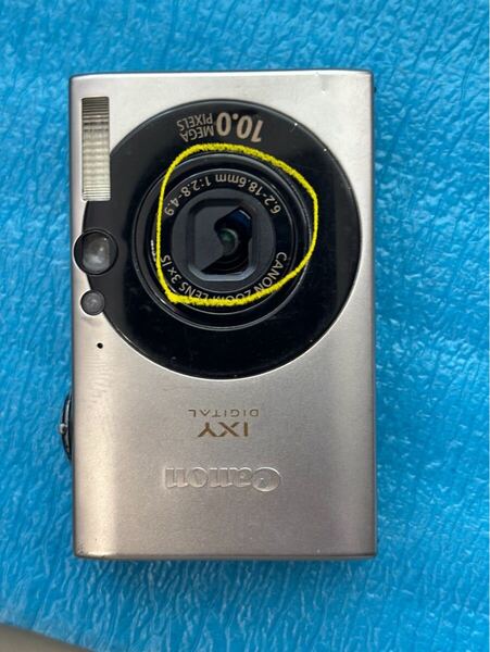 コンパクトデジタルカメラ 訳あり Canon IXY DIGITAL 25IS デジカメ PC1262 キャノン シルバー 電池なし