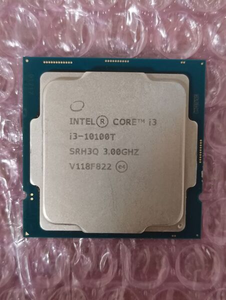CPU インテル Core i3-10100T 3.00GHz SRH3Q LGA1200 core i3 第10世代 プロセッサー Intel Core i3 10100T 中古 動作確認済み