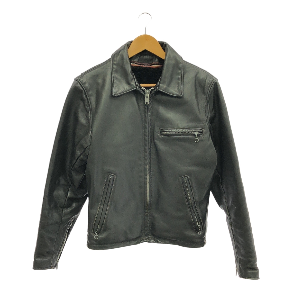 Schott レザーシングルライダースジャケット ボアライナー付き 34 2025年最新】Yahoo!オークション -schott レザー ボアの中古品