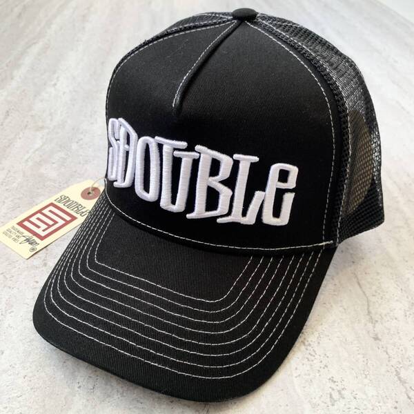 海外限定 S/Double エスダブル キャップ 帽子 トラッカー メッシュ