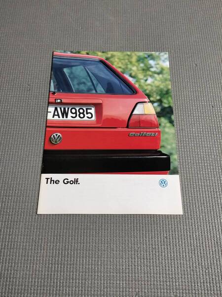 フォルクスワーゲン ゴルフⅡ カタログ 1991年 Golf GLi/CLi/CLD Turbo/CL Diesel