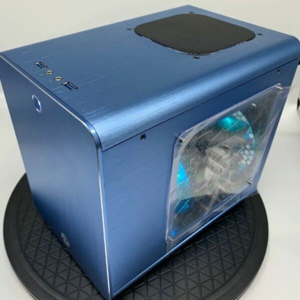 【送料無料】ゲーミングPC コンパクト Mini-ITX METIS PLUS Core-i5 9600kf メモリ 16G M.2 256G + SSD 500G GTX1070 Win10 組立済PC