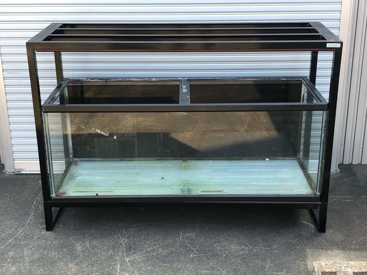 【引取り限定】オールガラス120センチ水槽セット(中古) Yahoo!オークション -「ガラス水槽」(120cm~) (水槽)の落札相場