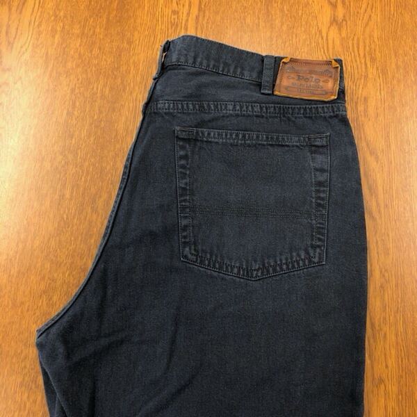 【GF025】POLO RALPH LAUREN W36 L30 カラーパンツ ネイビー 紺色 メンズブランド古着 ポロ ラルフローレン 送料無料