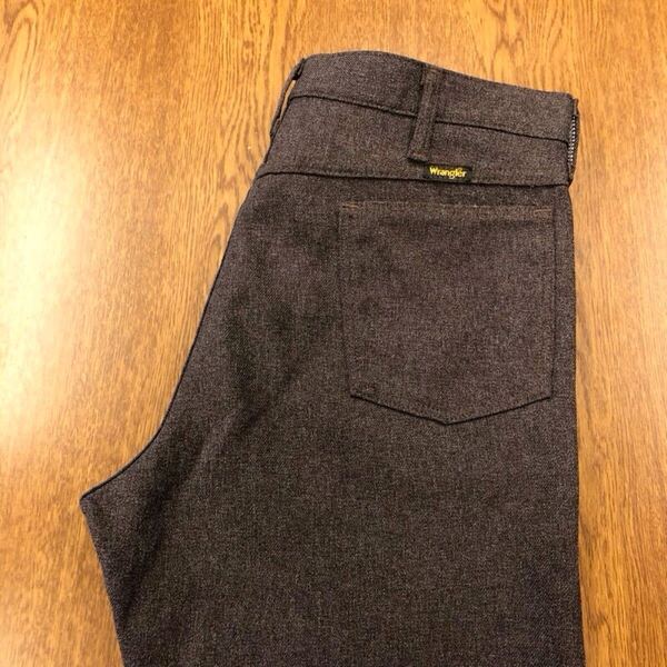 【GF071】USA製 Wrangler W36 L29 スタプレ ワークパンツ ブラウン メンズブランド古着 ラングラー 送料無料