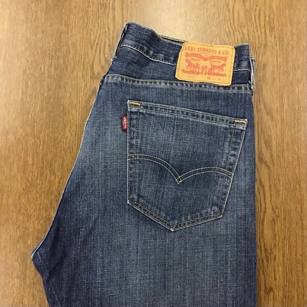 【GF079】Levi's 505 W33 L32 色落ち加工 ジーンズ ジーパン デニムパンツ メンズブランド古着 リーバイス505 送料無料