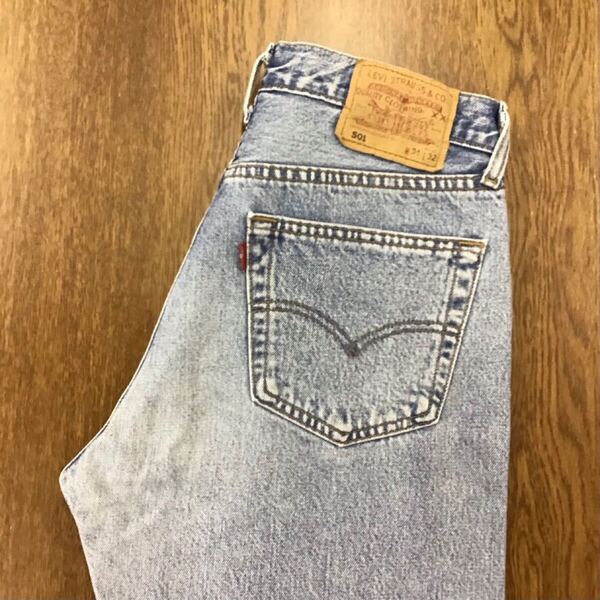 【GF087】Levi's 501 W31 L32 定番ストレート ジーンズ ジーパン デニムパンツ メンズブランド古着 リーバイス501 送料無料