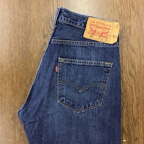 【GF093】Levi's 501 W30 L32 定番ストレート 色落ち加工 ジーンズ ジーパン デニムパンツ メンズブランド古着 リーバイス501 送料無料